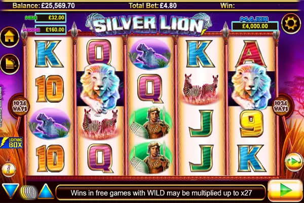 Stellar Jackpot With Silver Lion Slot Review