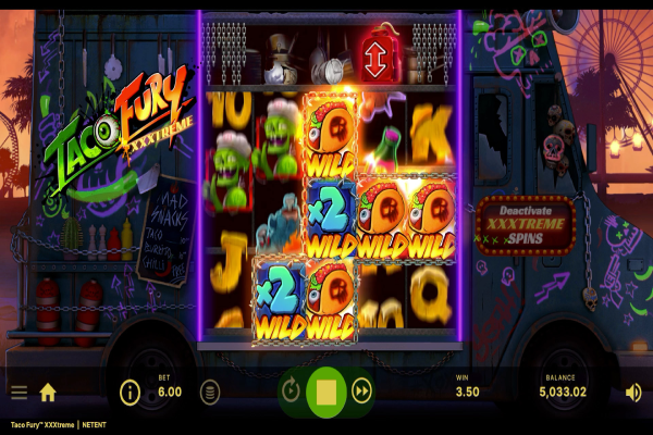 Taco Fury XXXtreme Slot Review