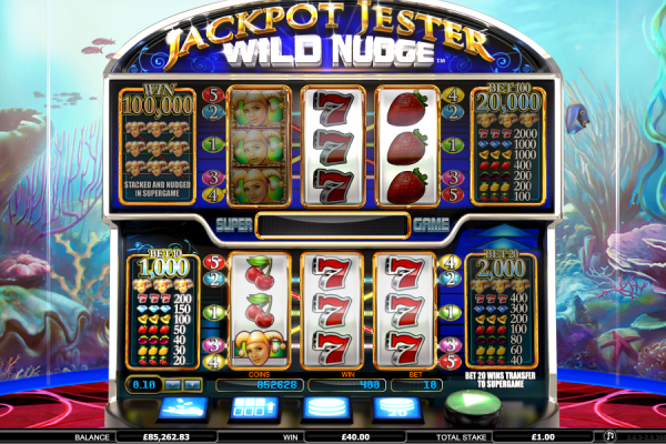 Jackpot Jester Wild Nudge Slot Review