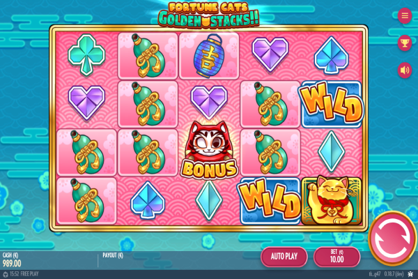 Fortune Cats Golden Stacks Slot Review