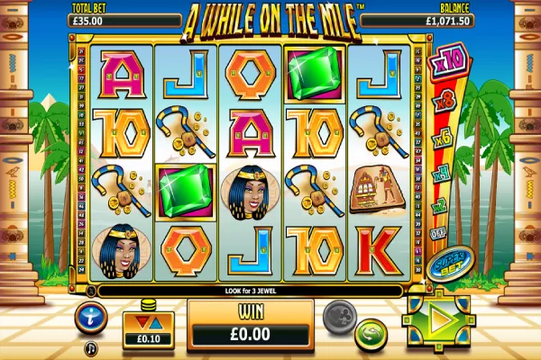 A While on the Nile Slot Review