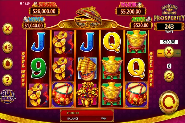 Dancing Drums Prosperity 94 Slot Review