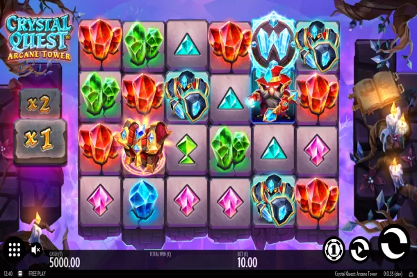 Na Crystal Quest: Arcane Tower Slot Review
