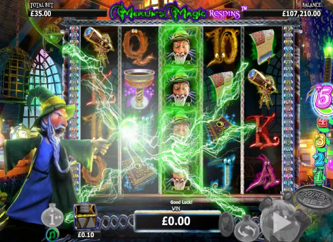 Merlin’s Magic Respins Slot Review