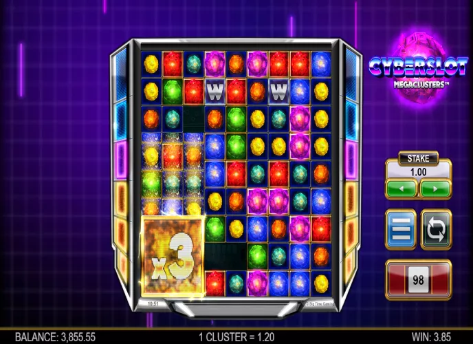 Cyberslot Megaclusters Slot Review