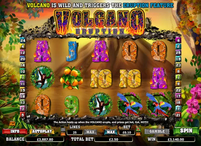 Volcano Eruption Slot Review