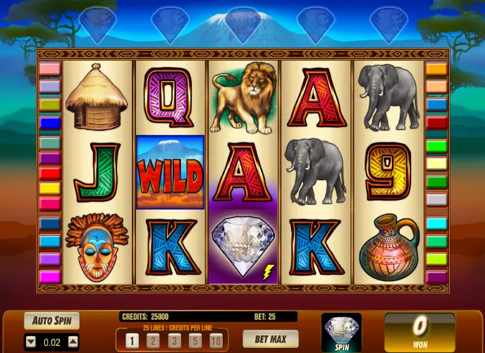 Serengeti Diamonds Slot Review