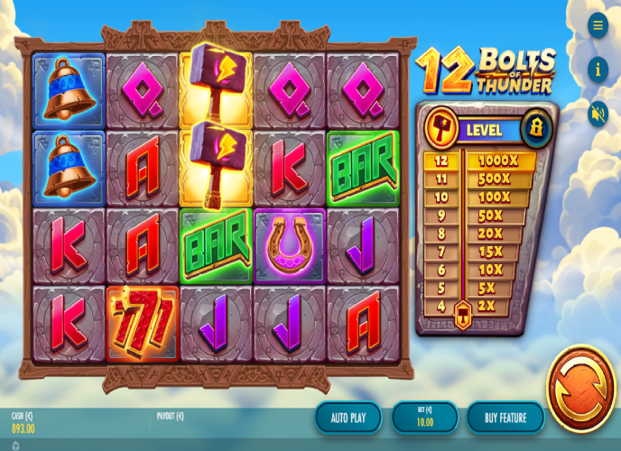 12 Bolts of Thunder Slot Review