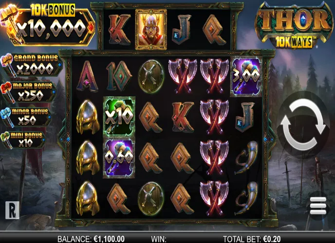 Thor 10K Ways Slot Review