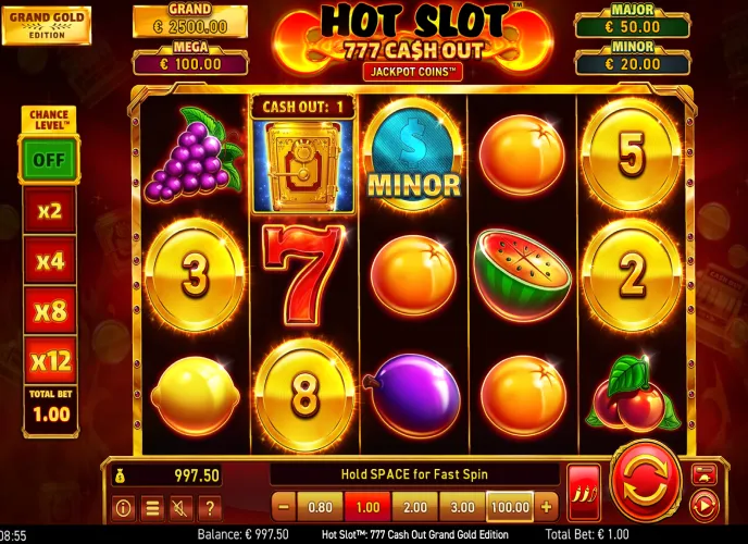 Hot Slot Cash Out Grand Gold Slot Review
