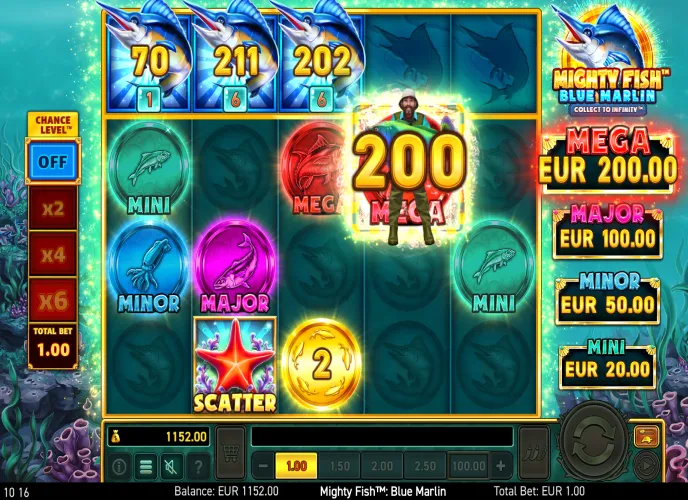 Mighty Fish Blue Marlin Slot Review
